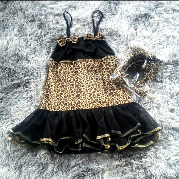 WILDCAT COSTUME JUNIOR SIZE 0-9 - Picture 5 of 11